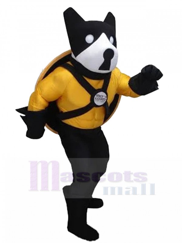 Chien costume de mascotte