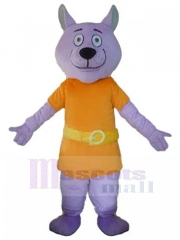 Loup costume de mascotte