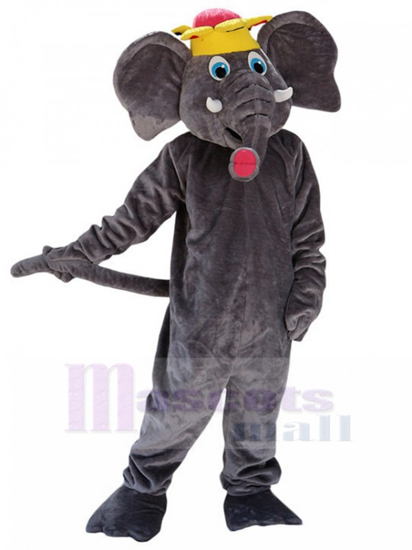 Éléphant costume de mascotte