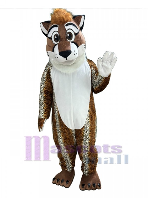 Léopard costume de mascotte