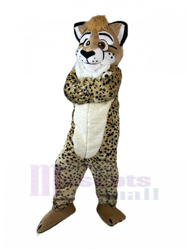 Léopard costume de mascotte