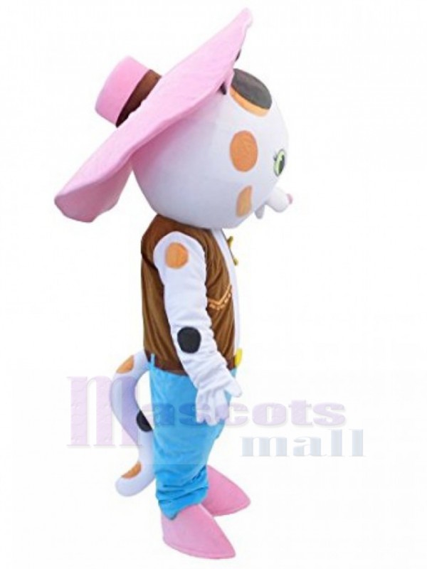 chat costume de mascotte
