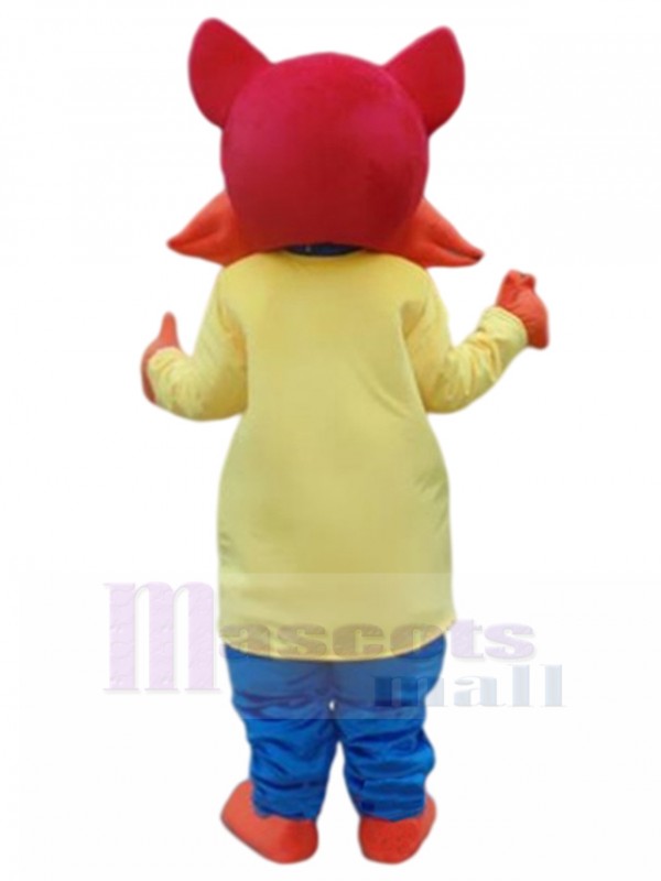 Chat costume de mascotte