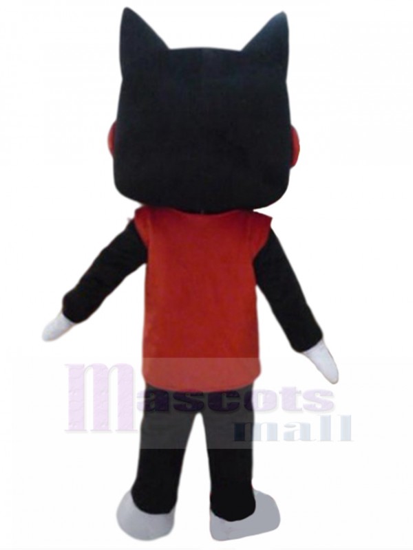 Chat costume de mascotte