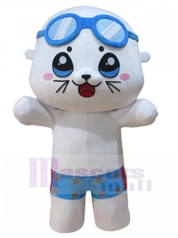 Chat costume de mascotte
