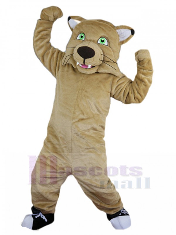 Chat sauvage costume de mascotte