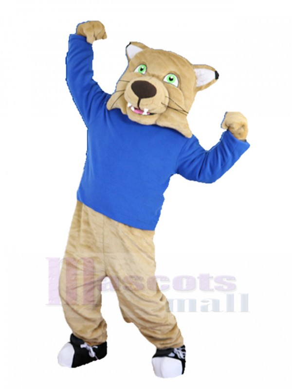 Chat sauvage costume de mascotte