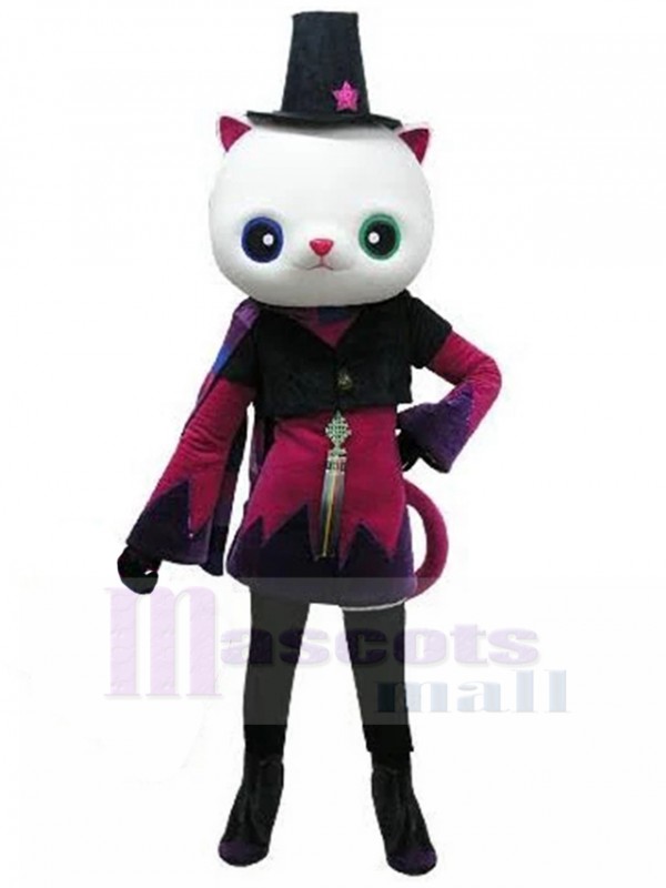 Chat costume de mascotte