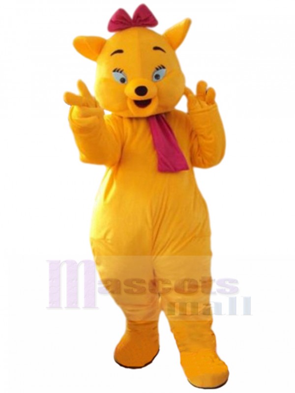 Chat costume de mascotte
