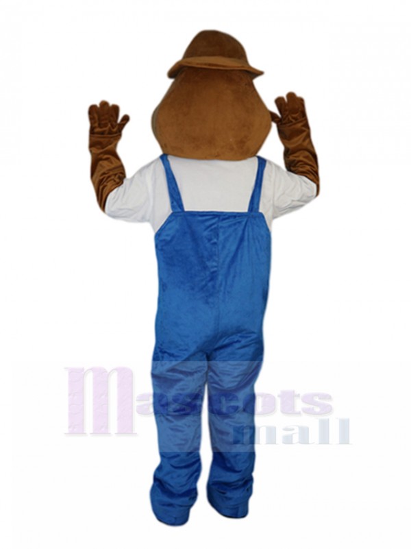 Taupe costume de mascotte