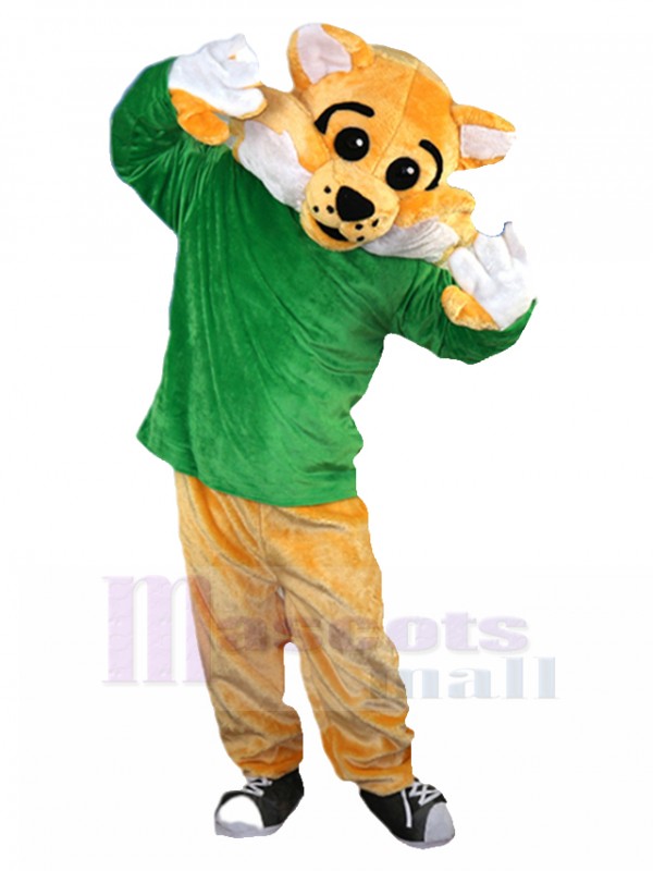 Chat sauvage costume de mascotte