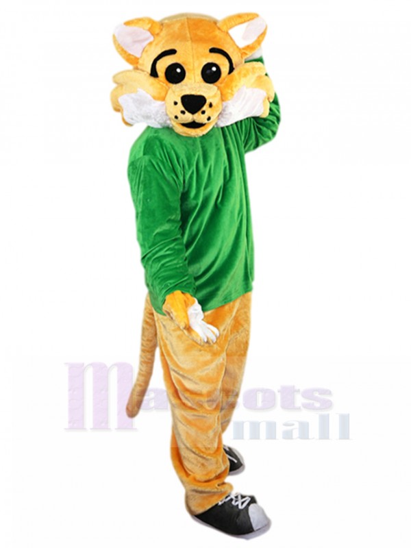 Chat sauvage costume de mascotte