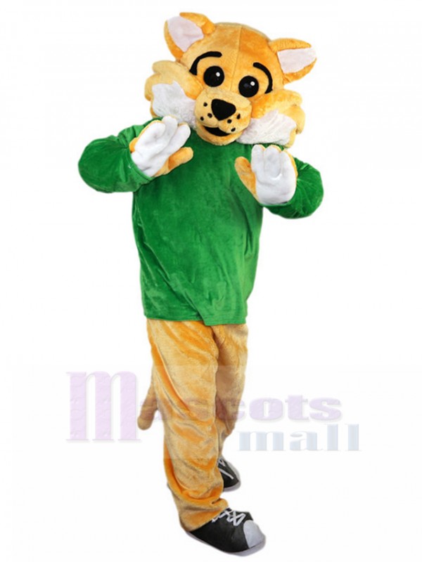 Chat sauvage costume de mascotte