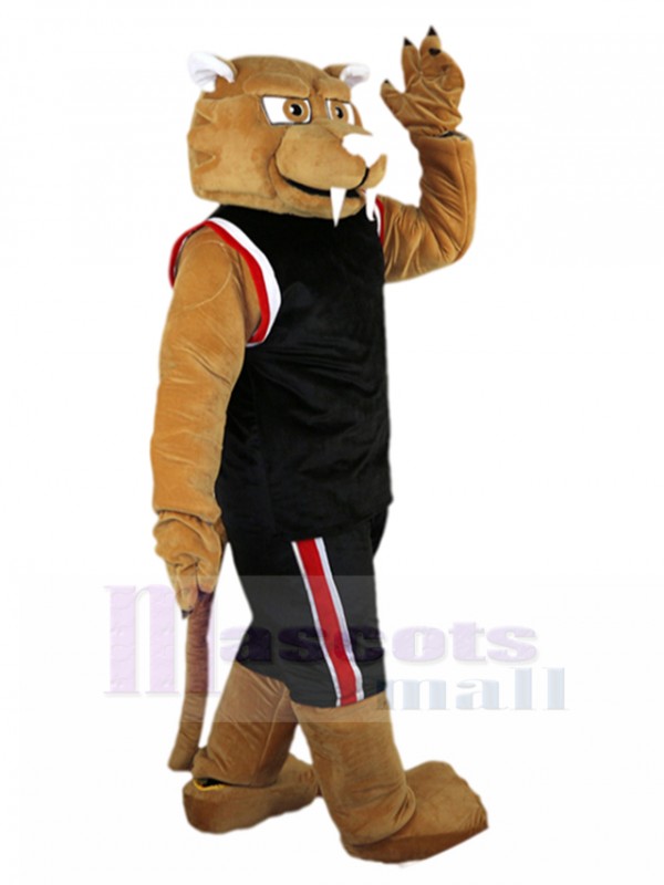 Léopard costume de mascotte