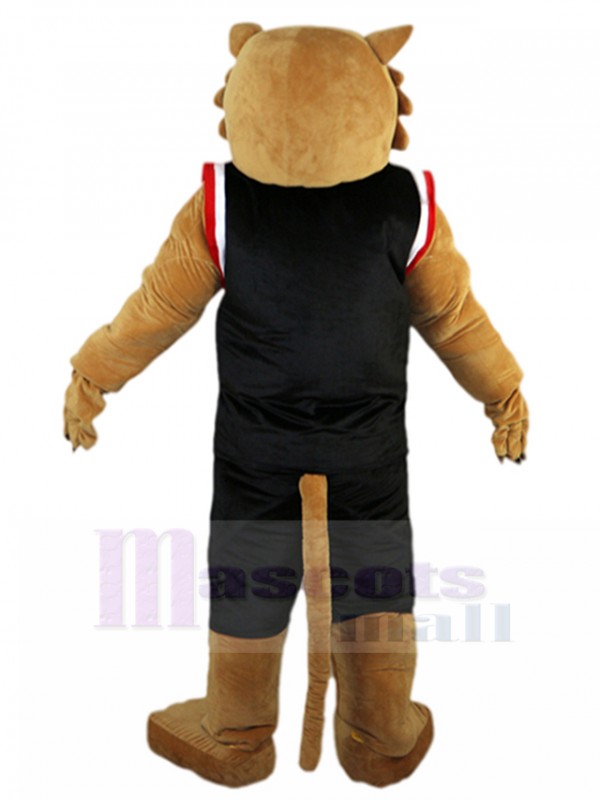 Léopard costume de mascotte