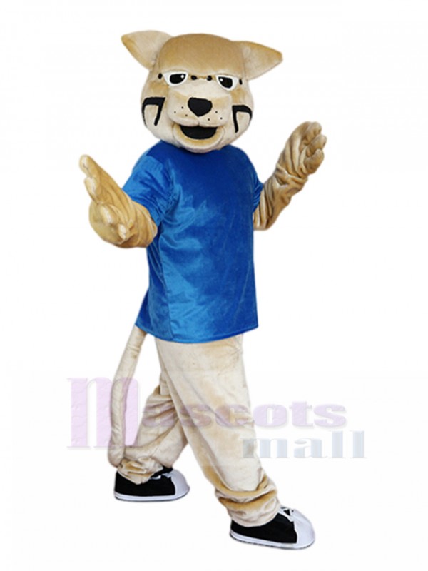 Chat sauvage costume de mascotte