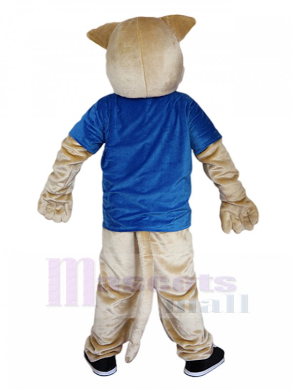 Chat sauvage costume de mascotte
