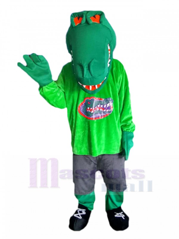 Crocodile costume de mascotte
