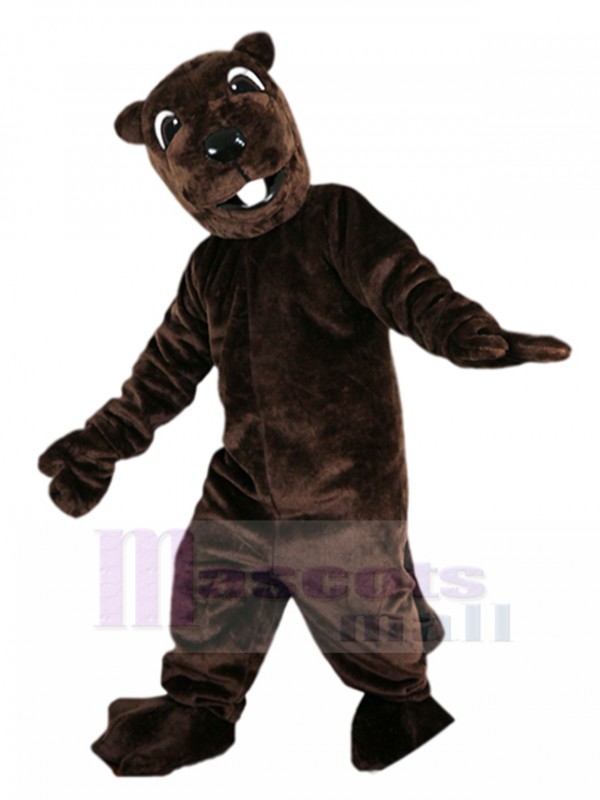 Taupe costume de mascotte