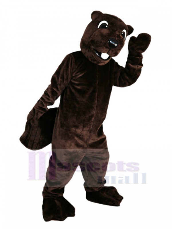 Taupe costume de mascotte