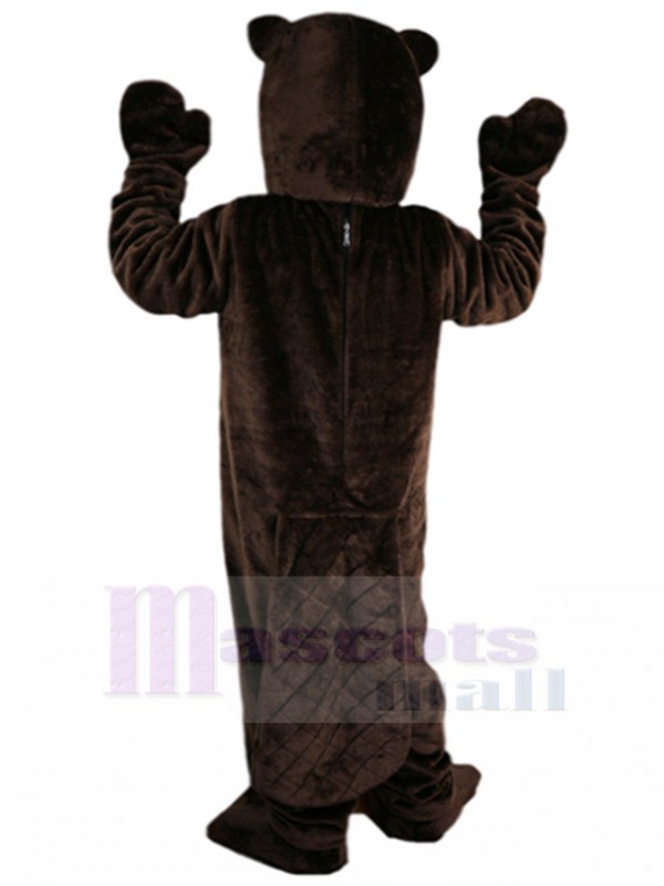 	 Taupe costume de mascotte