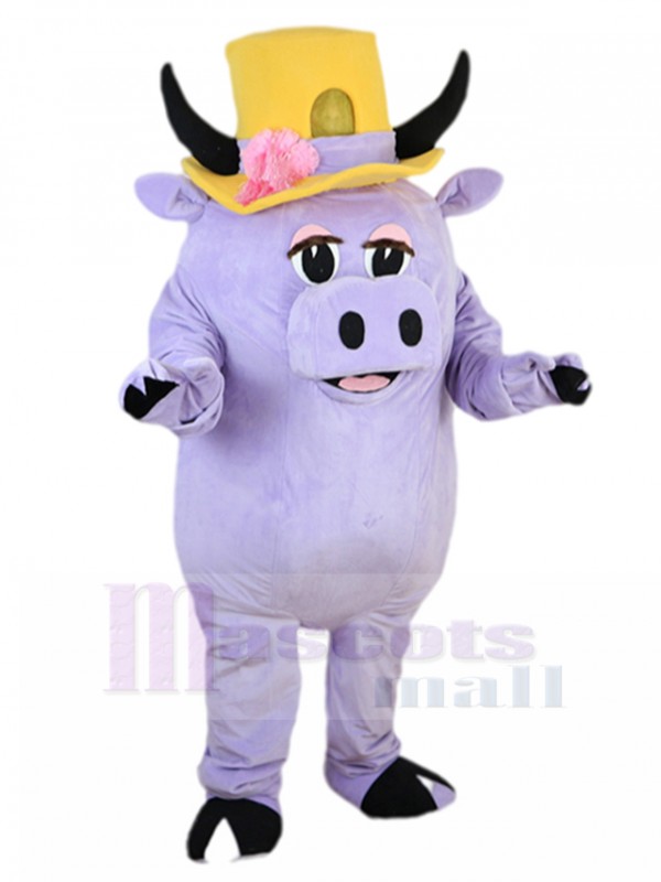 Porc costume de mascotte