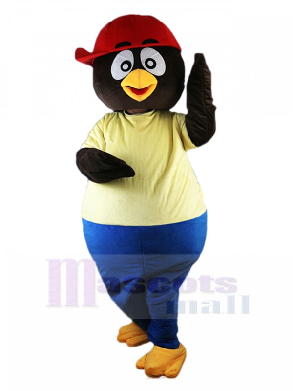 Pingouin costume de mascotte
