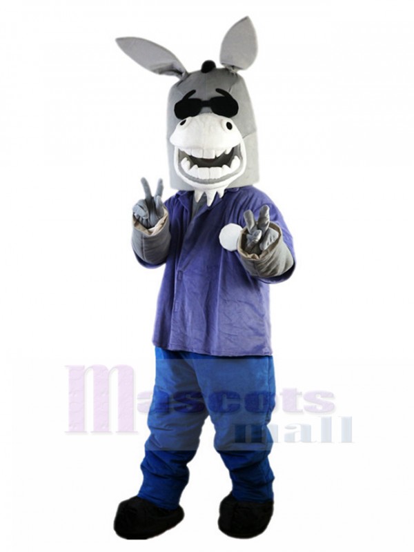 Âne costume de mascotte