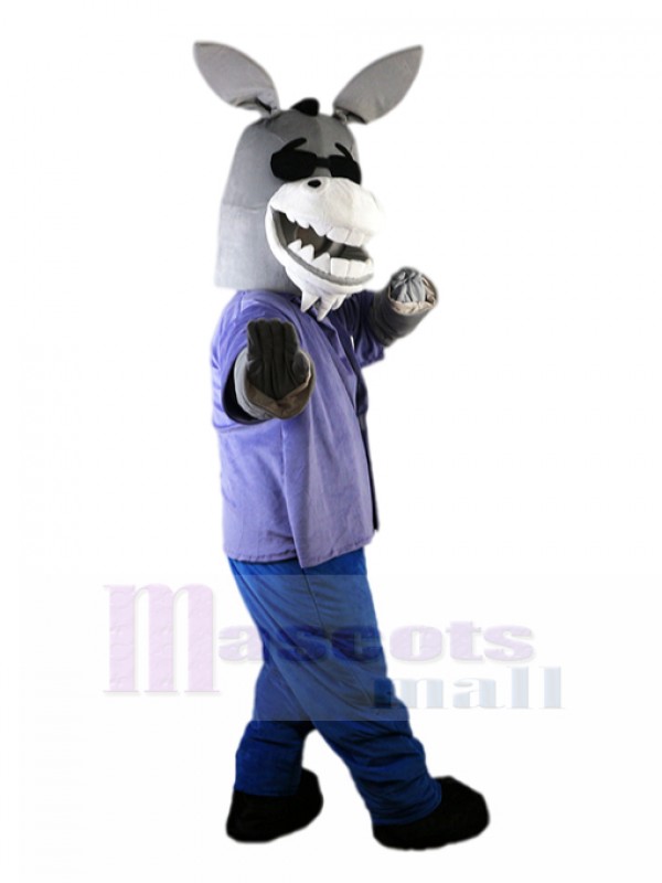Âne costume de mascotte