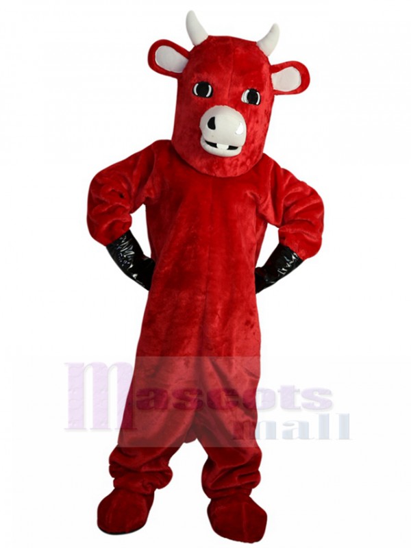 Taureau costume de mascotte