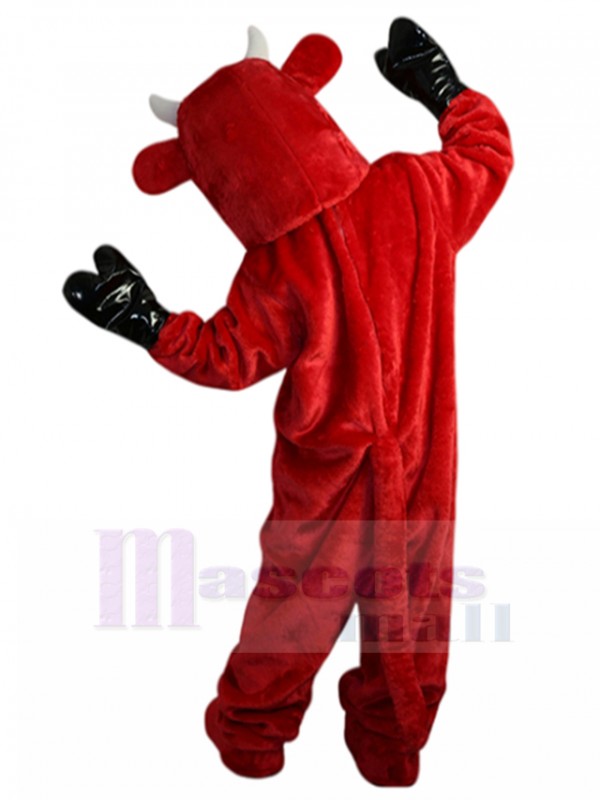 Taureau costume de mascotte