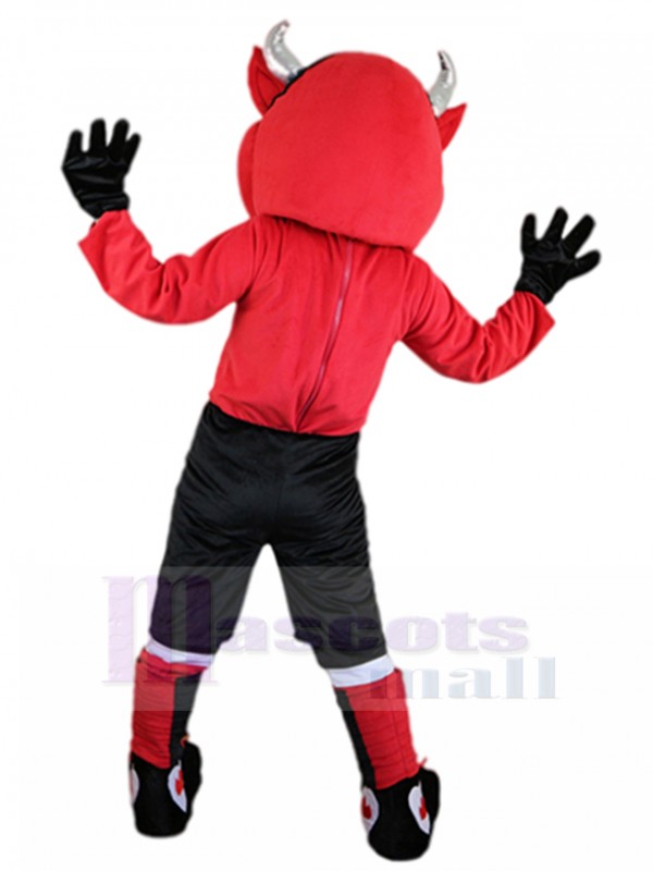Diable costume de mascotte