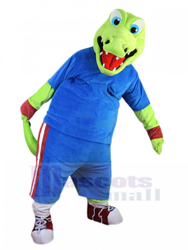 Crocodile costume de mascotte