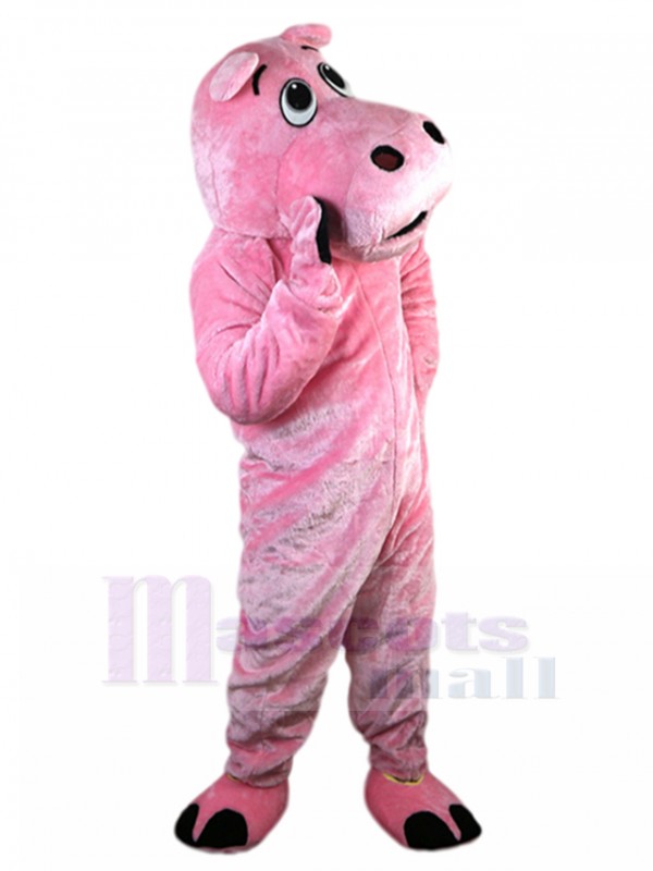 Hippopotame costume de mascotte