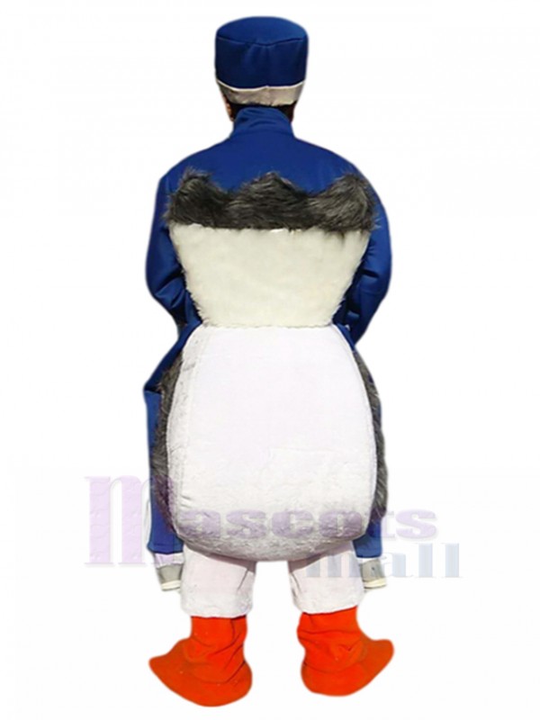 Cygne costume de mascotte