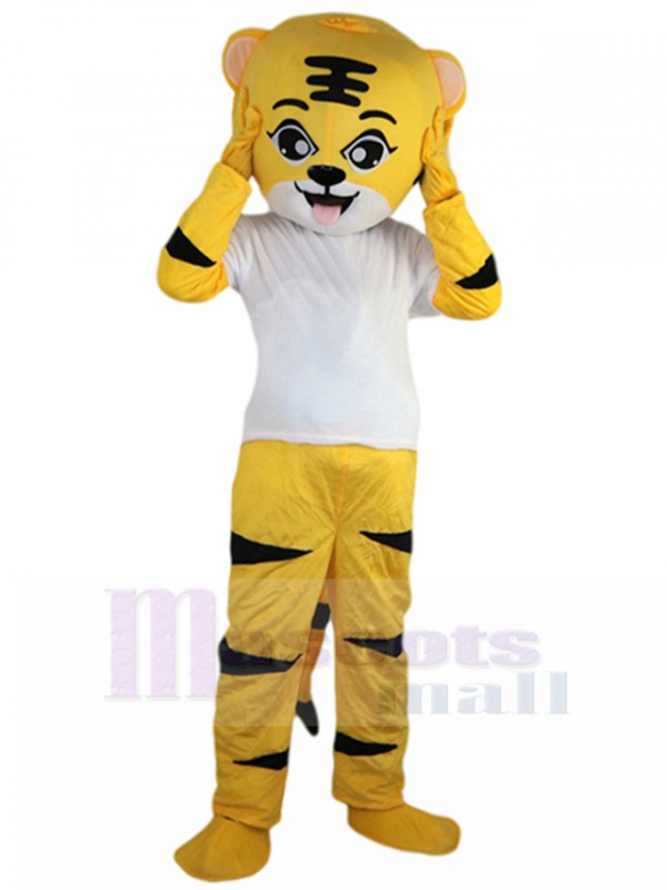 Tigre costume de mascotte