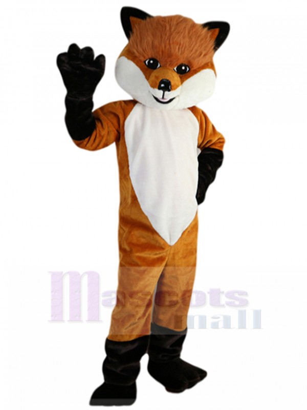 Renard costume de mascotte