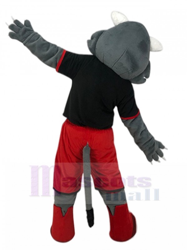Loup costume de mascotte