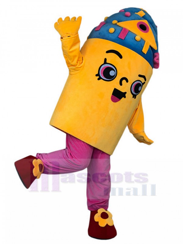 Crème glace costume de mascotte