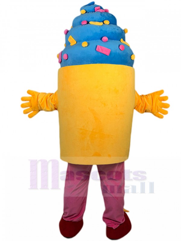 Crème glace costume de mascotte