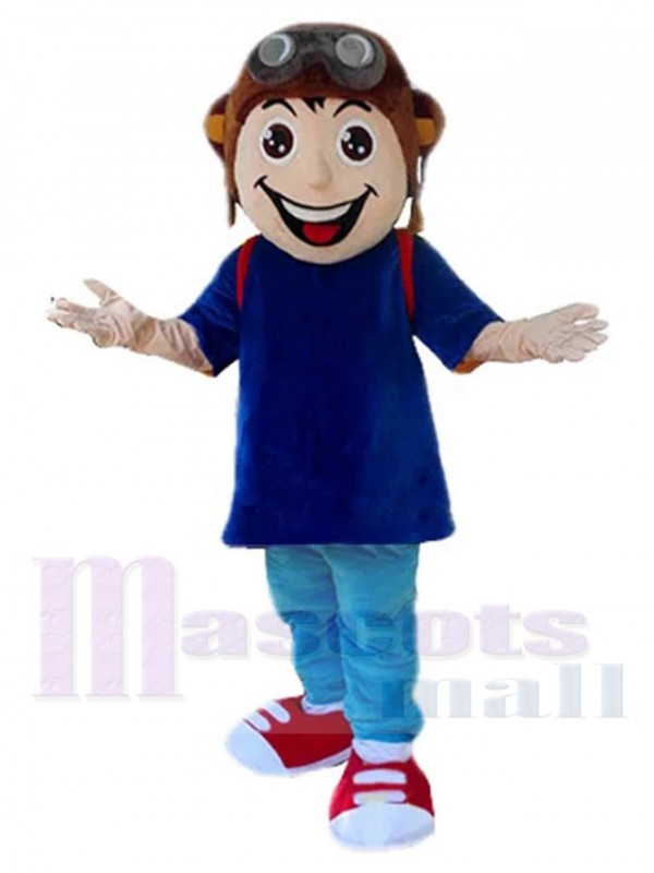 Pilot costume de mascotte
