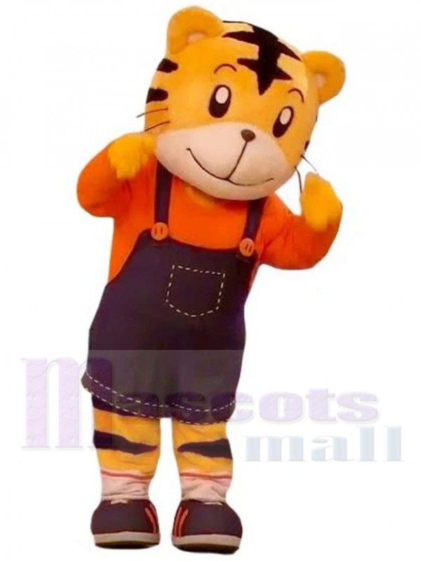 Tigre costume de mascotte
