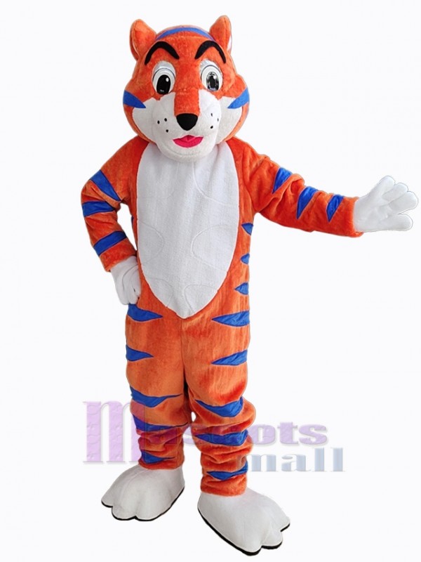 Tigre costume de mascotte