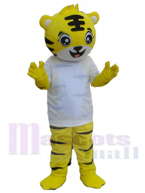 Tigre costume de mascotte