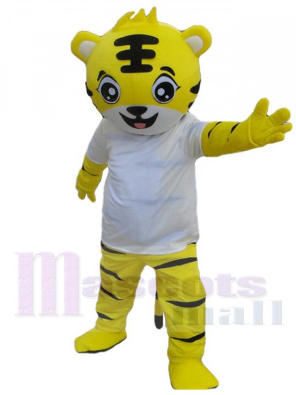 Tigre costume de mascotte
