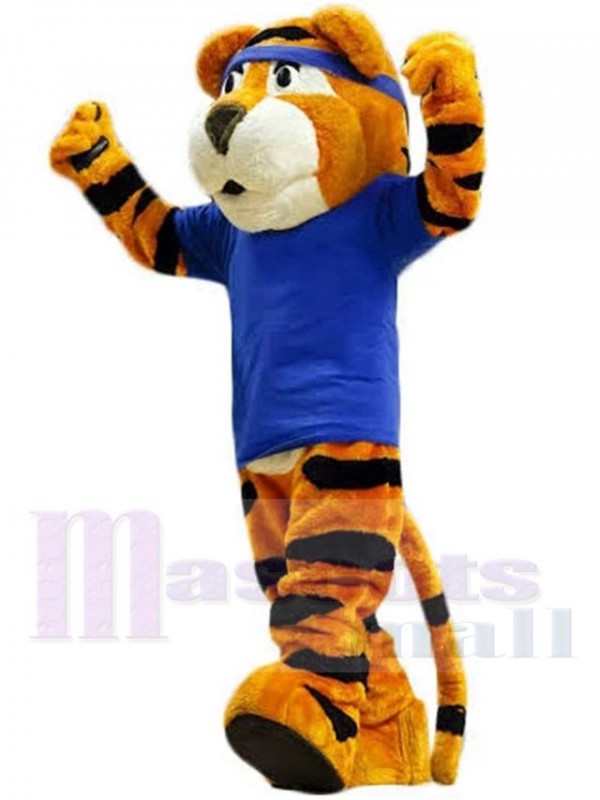 Tigre costume de mascotte