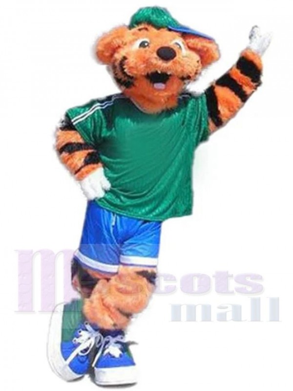 Tigre costume de mascotte