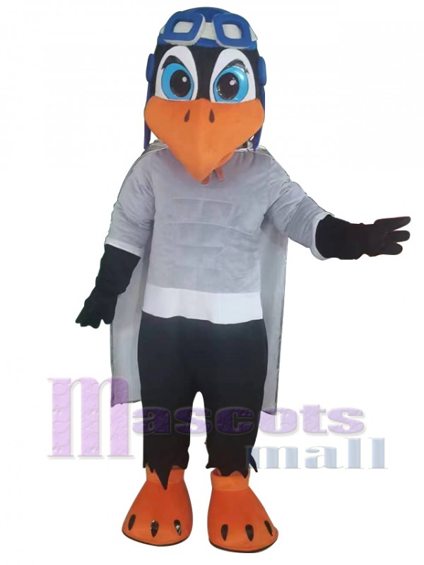Faucon costume de mascotte