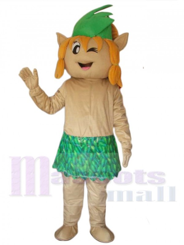 Elfe costume de mascotte
