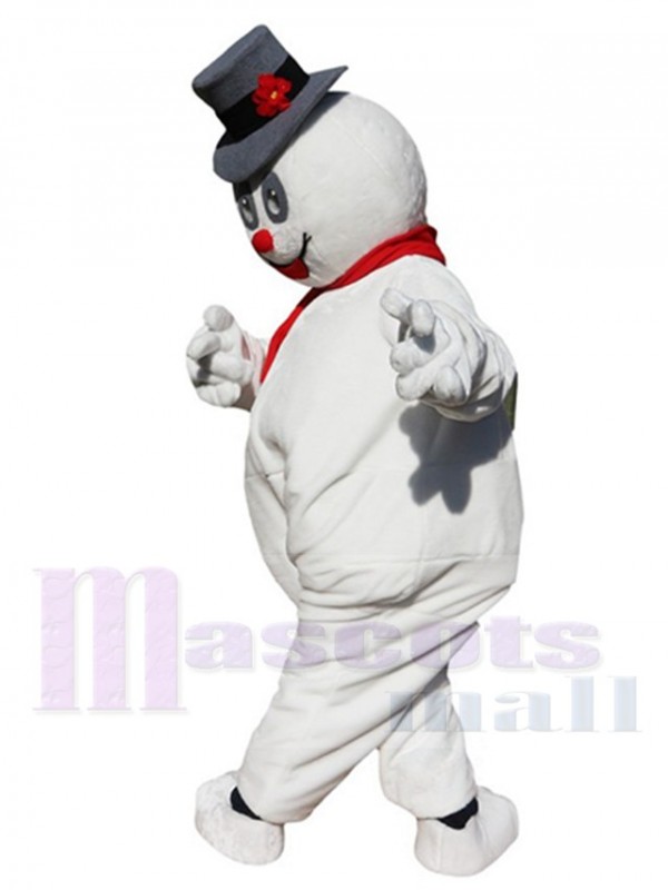 Bonhomme de neige costume de mascotte